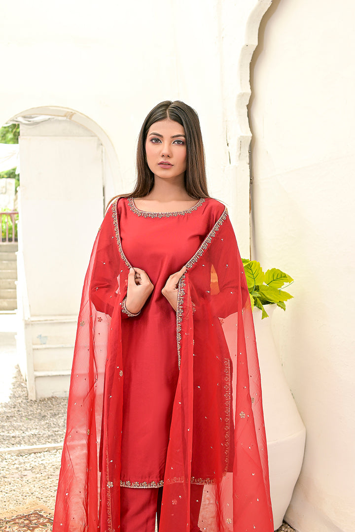 Handwork 3-piece Dress