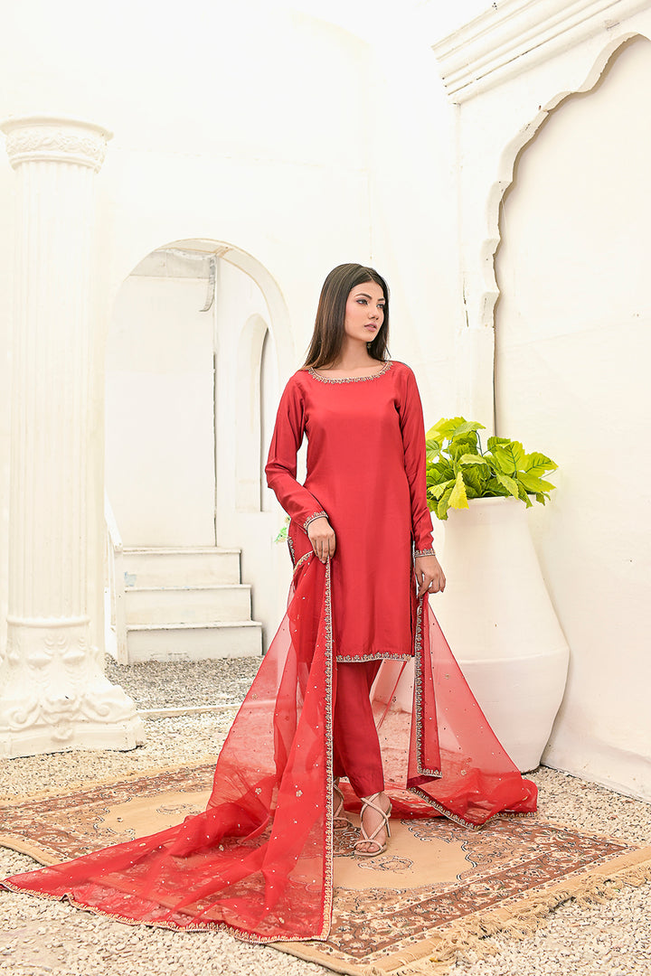 Handwork 3-piece Dress
