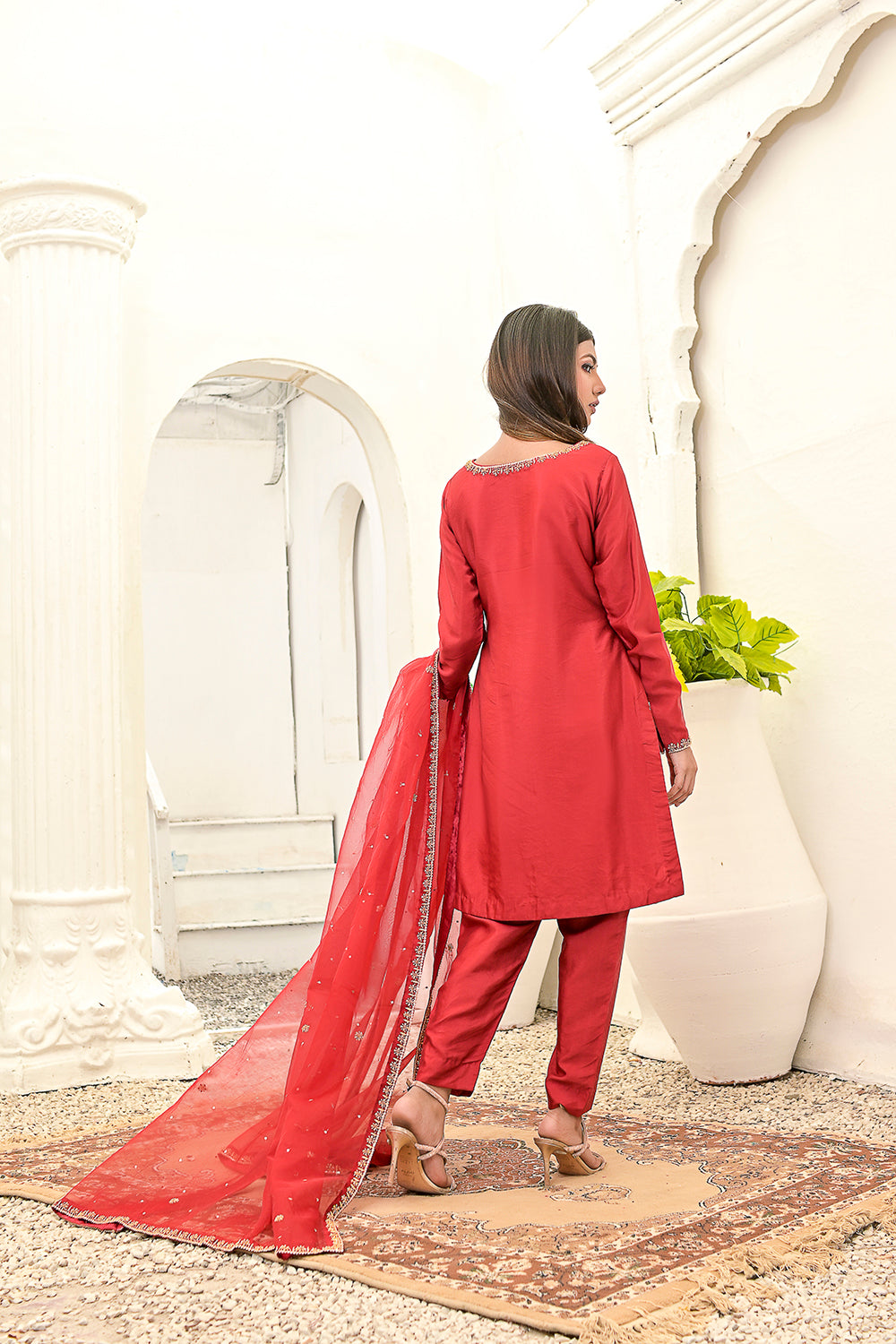 Handwork 3-piece Dress