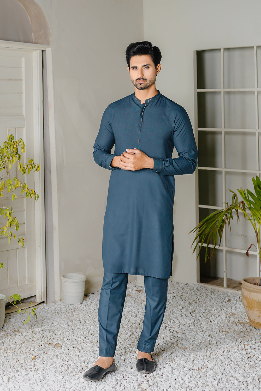 Zinc Lawn Kurta Trouser
