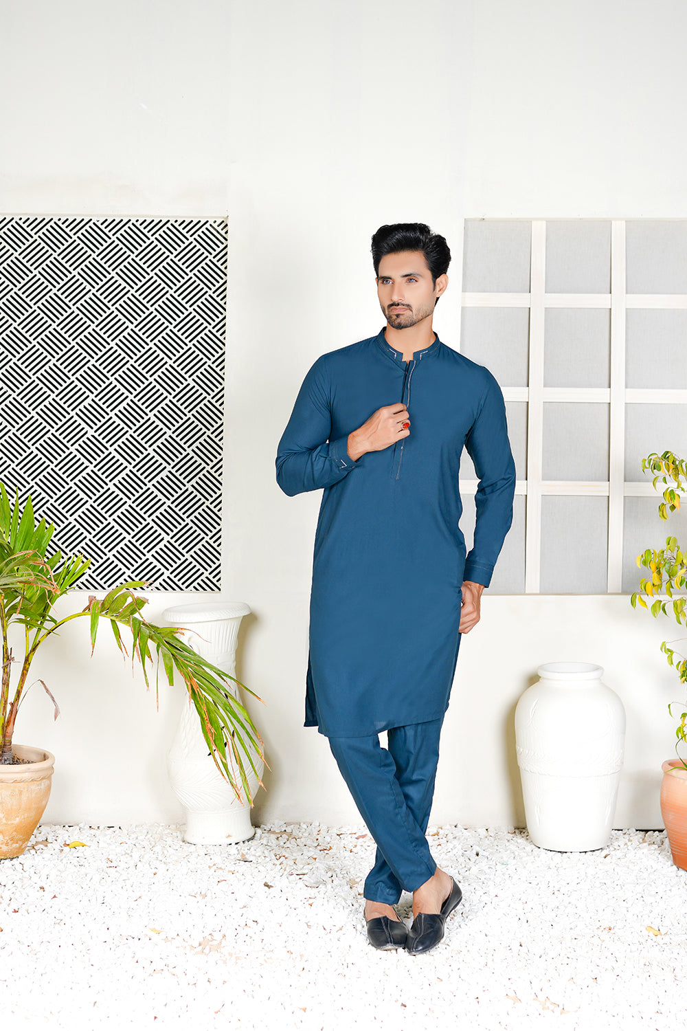 Zinc Lawn Kurta Trouser