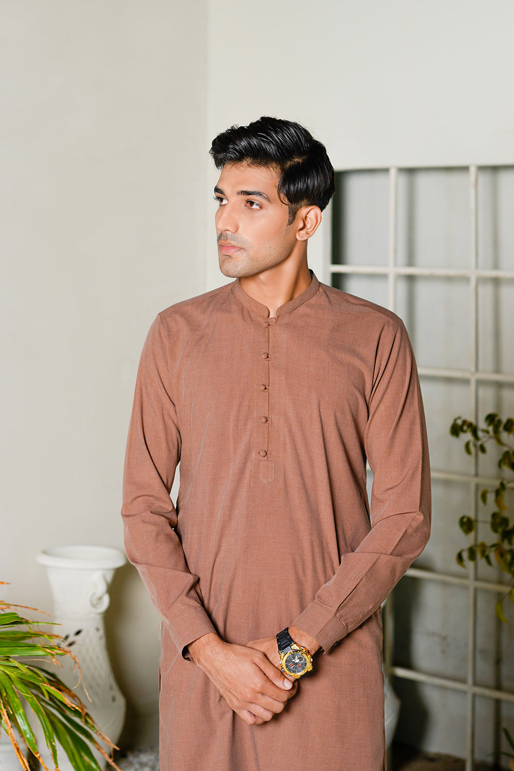 Coffee Lawn Kurta Trouser