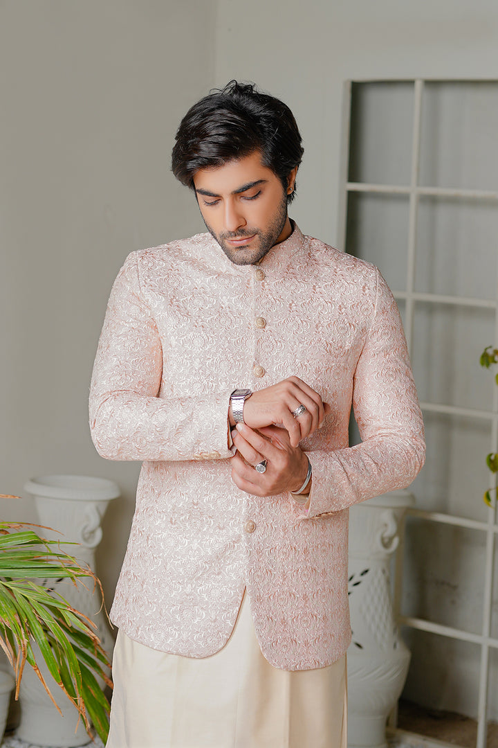 Skin Embroidered Prince Coat
