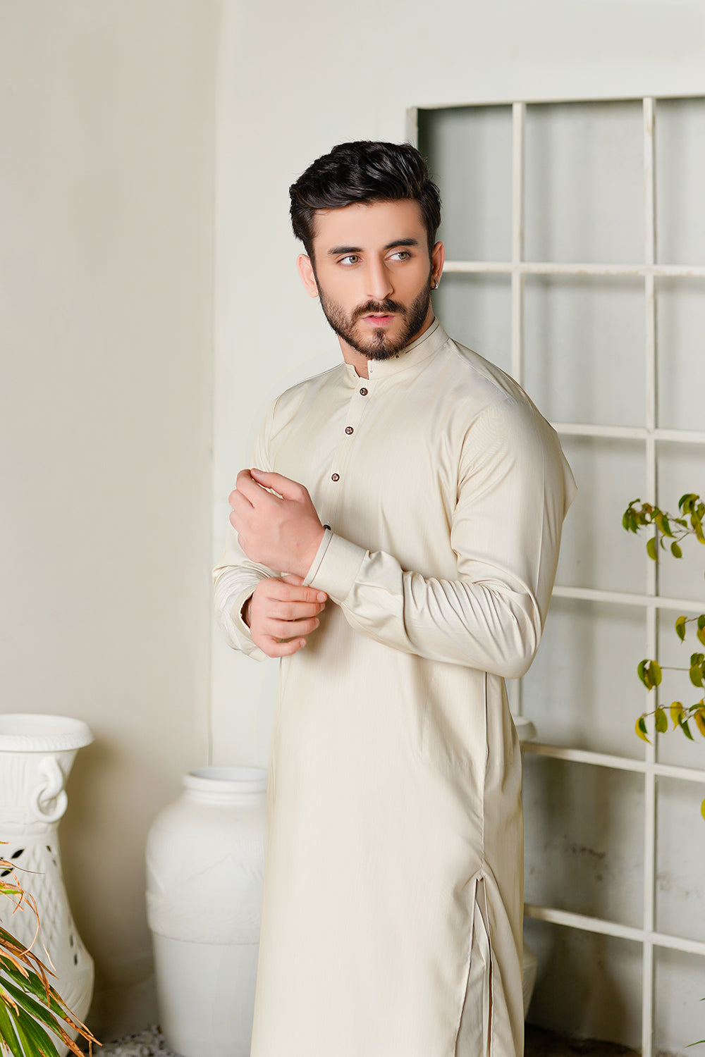 Skin lawn Fabric Kurta Trouser