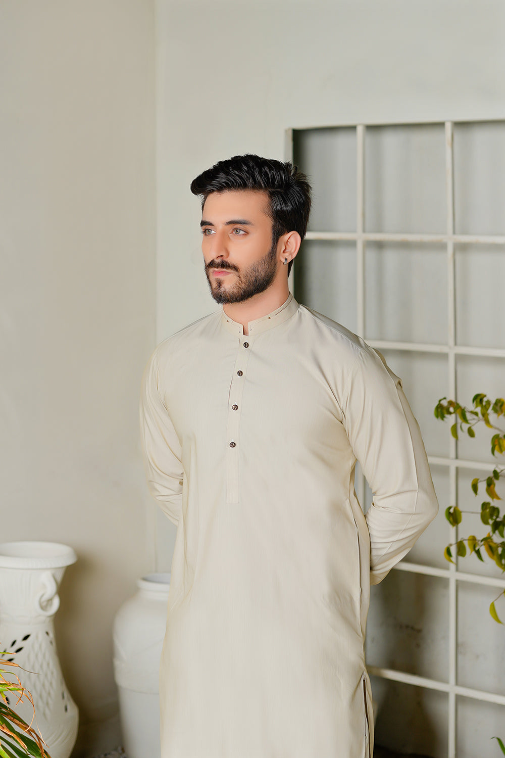 Skin lawn Fabric Kurta Trouser