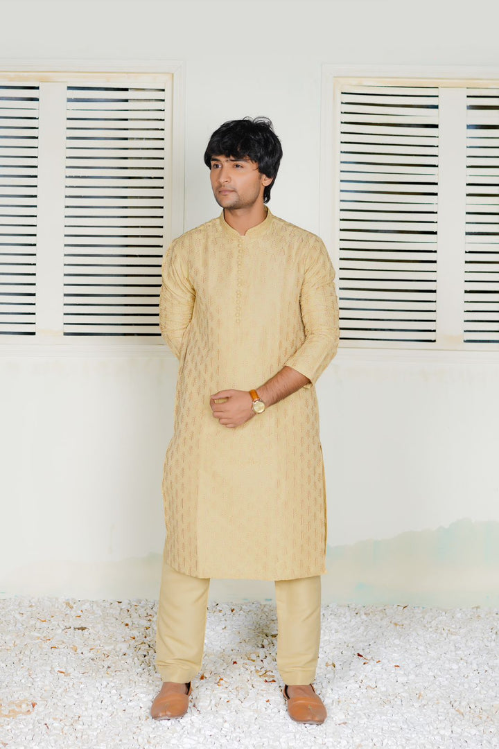 Skin Embroidered Lawn Kurta Trouser