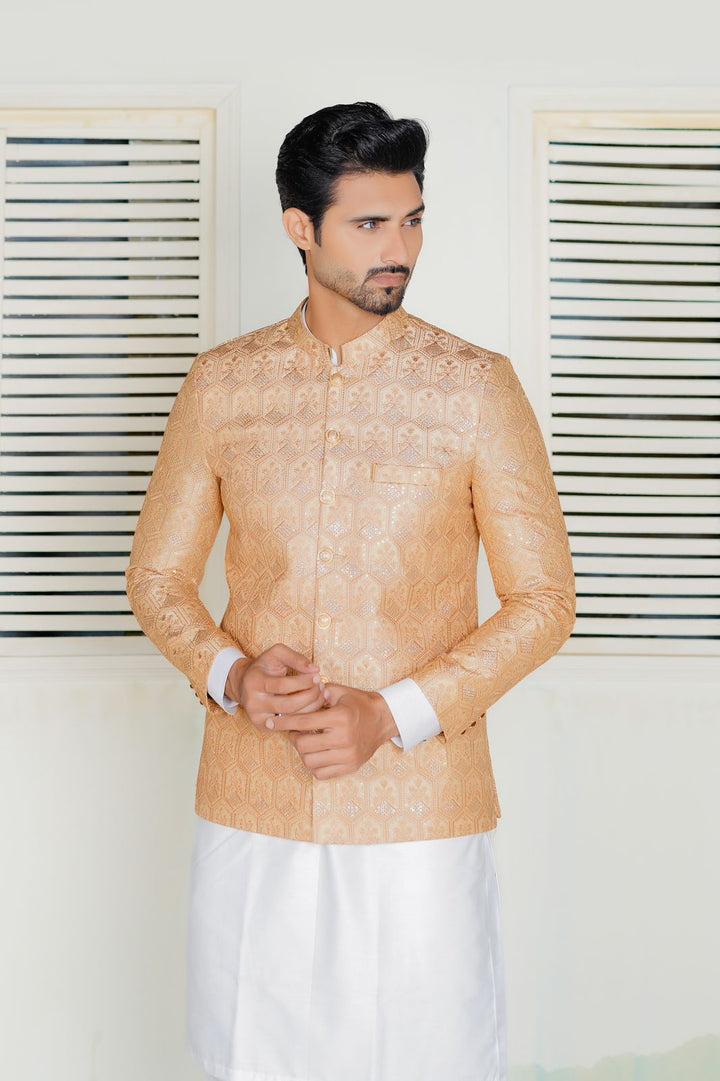 Skin Embroidered Prince Coat