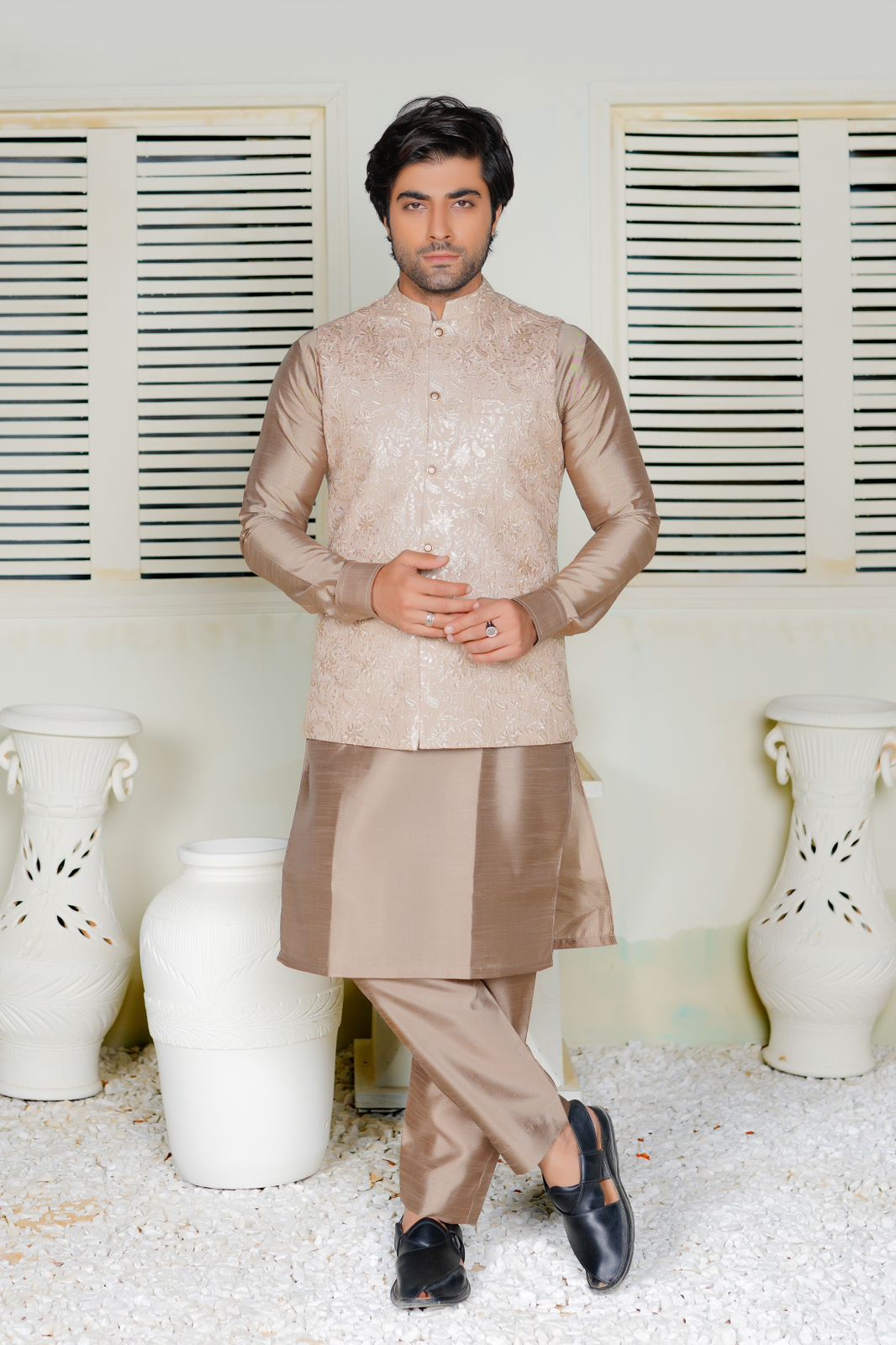 Skin Embroidered Waistcoat
