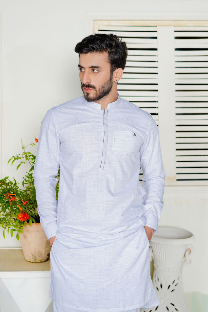 White Lawn Kurta Trouser