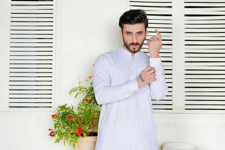 White Lawn Kurta Trouser