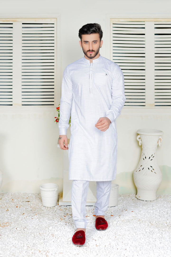 White Lawn Kurta Trouser